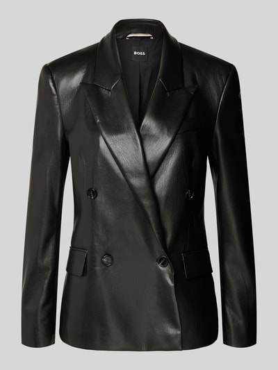 BOSS Blazer mit Reverskragen Modell 'Jaleto' Black 1