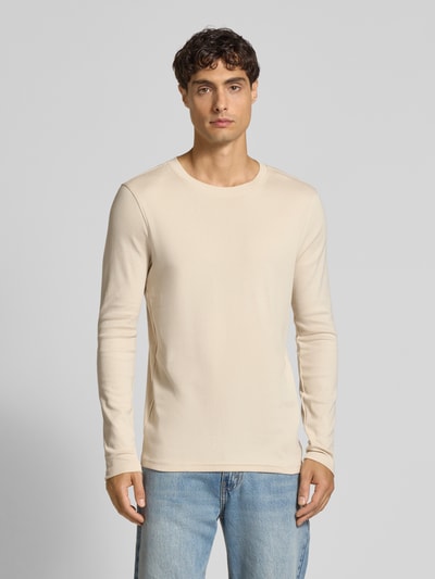 MCNEAL Longshirt mit Rundhalsausschnitt Sand 4