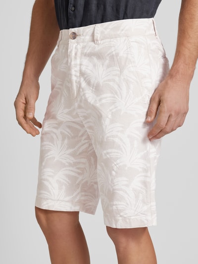 Tom Tailor Regular Fit Chino-Shorts mit Gürtelschlaufen Offwhite 3