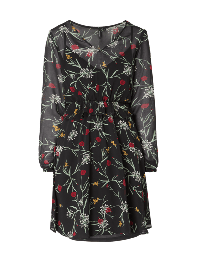 Vero Moda Kleid aus Chiffon mit floralem Muster Black 2