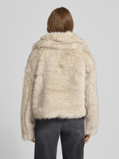 Copenhagen Muse Kurtka ze sztucznego futra model ‘PLUSHY’ Beżowy 5