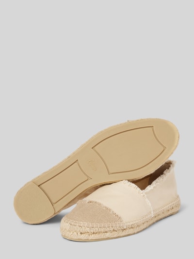 Castañer Espadrilles aus echtem Leder Modell 'KAMPALA' Offwhite 4