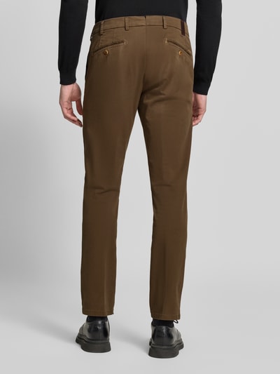 MMX Regular Fit Chino aus Baumwoll-Mix Modell 'Lupus' Mittelgrau 5