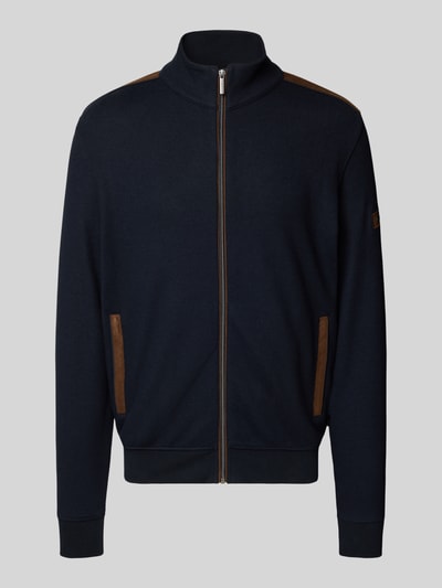 bugatti Sweatjacke mit Stehkragen Modell 'Selanik' Marine 2