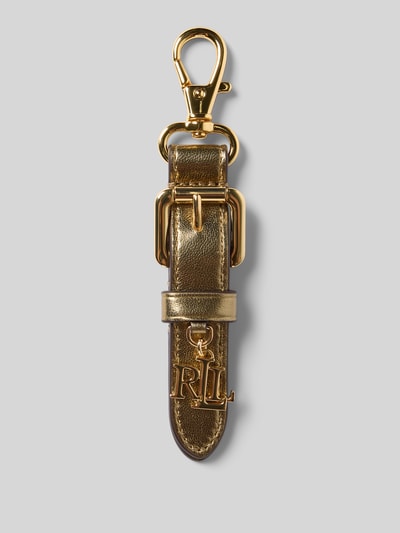 Lauren Ralph Lauren Anhänger aus Schafsleder mit Label-Applikation Gold 1