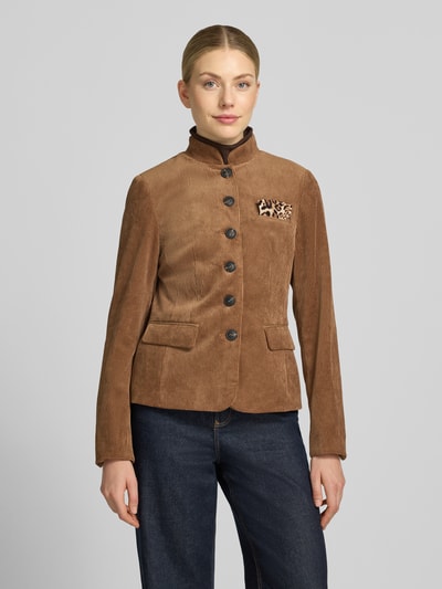 White Label Blazer in Cord-Optik Cognac 4