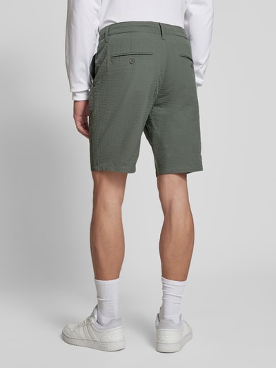 Only & Sons Regular fit korte broek met structuurmotief, model 'LEO LIFE' Middengrijs - 5