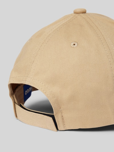 Hugo Blue Basecap mit Label-Patch Modell 'Jinko' Beige 3