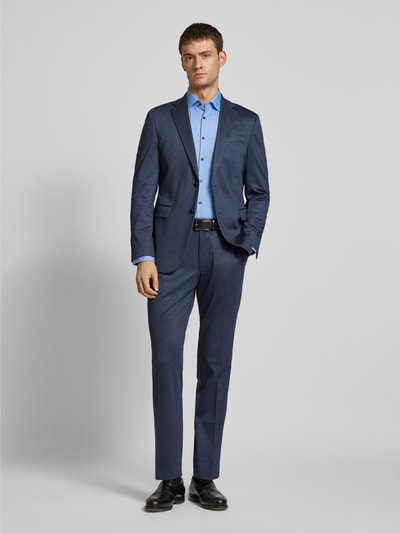 Jake*s Slim Fit Business-Hemd mit Kentkragen Royal 1