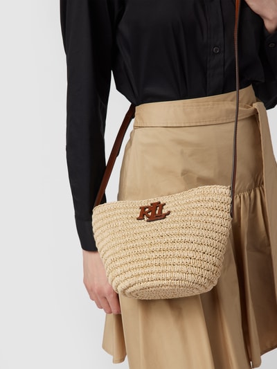 Lauren Ralph Lauren Umhängetasche mit Label-Applikation Sand 1