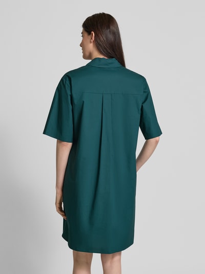 Christian Berg Woman Knielanges Hemdblusenkleid mit 1/2-Arm Dunkelgruen 5