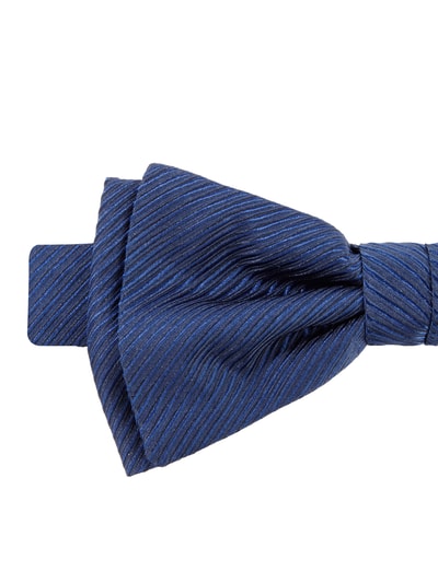 HUGO Fliege aus Seide mit Riffelstruktur (marineblau) online kaufen