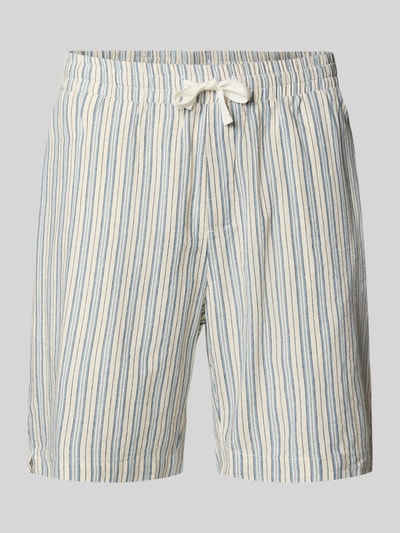 WOODBIRD Shorts mit elastischem Bund Modell 'Bommy' Hellblau 2