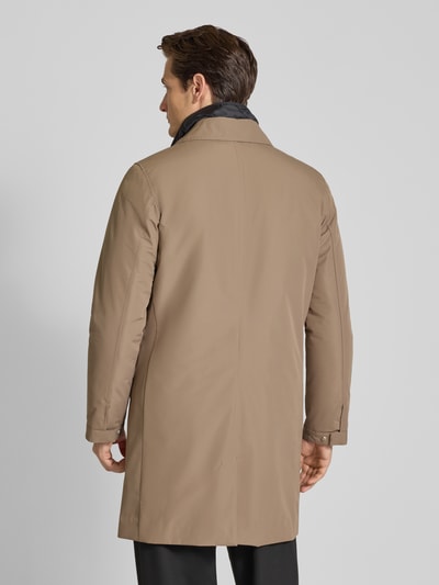 Lindbergh Mantel mit Stehkragen und Eingrifftaschen Sand 5