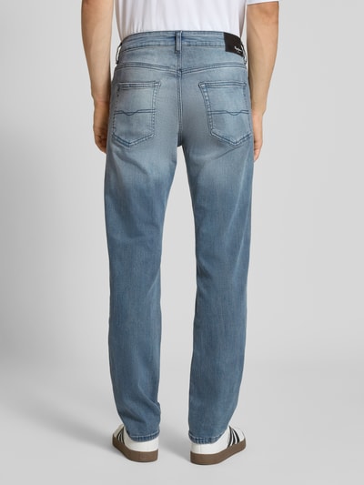 Pepe Jeans Straight fit jeans van katoenmix, model 'CASH' Jeansblauw - 5