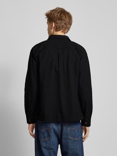 Jack & Jones Slim fit vrijetijdsoverhemd met borstzakken met klep, model 'DARREN' Zwart - 5