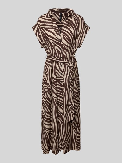 MANGO Hemdblusenkleid aus Viskose-Mix Modell 'NIKITA' Black 2