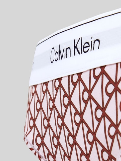 Calvin Klein Underwear String mit elastischem Logo-Bund Rosa 2