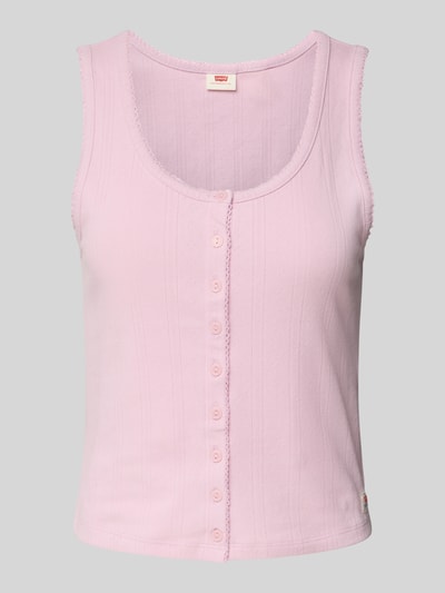 Levi's® Tanktop mit Knopfleiste Violett 2