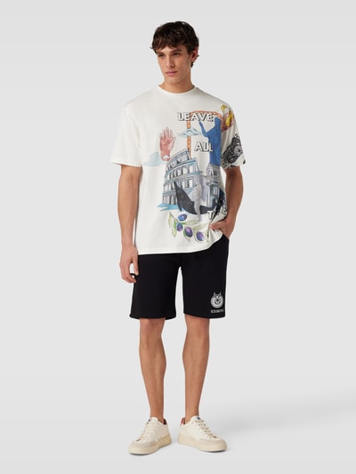 Iceberg Bermuda met Looney Tunes®-print Zwart - 1