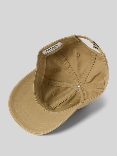 Carhartt Work In Progress Basecap mit Label-Stitching Modell 'MADISON' Hellbraun 2