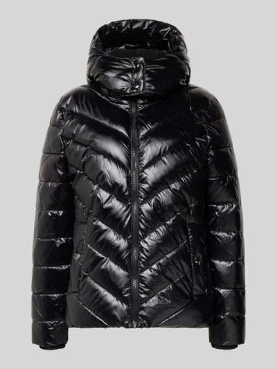 Christian Berg Woman Selection Steppjacke mit Kapuze und Reißverschluss Black 2