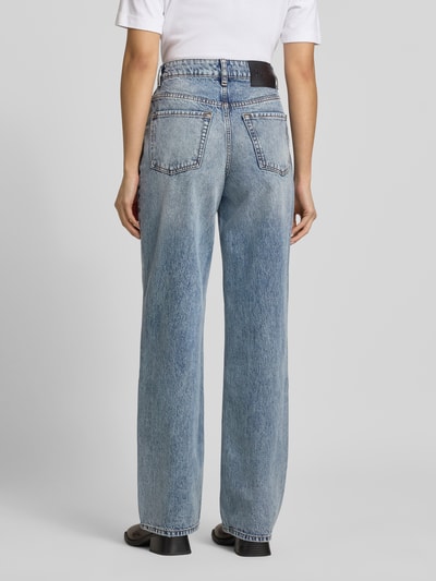 HUGO Straight Fit Jeans aus reiner Baumwolle Modell '937_14' Hellblau 5