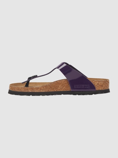 Birkenstock Japonki z materiału Birko-Flor® model ‘Gizeh’ Fioletowy 3