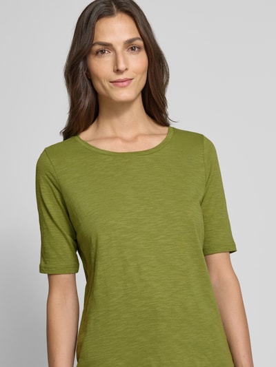 Soyaconcept T-shirt met ronde hals, model 'Babette' Groen - 3