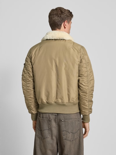 Alpha Industries Jacke mit Reißverschluss Modell 'INJECTOR' Khaki 5