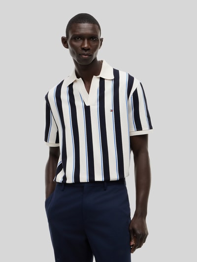 Tommy Hilfiger Relaxed Fit Poloshirt aus reiner Baumwolle  Blau 4