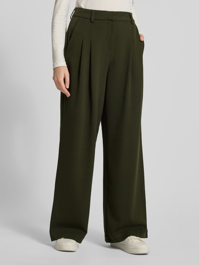MSCH Copenhagen Stoffhose mit Gesäßtaschen Modell 'Henrika' Khaki 4