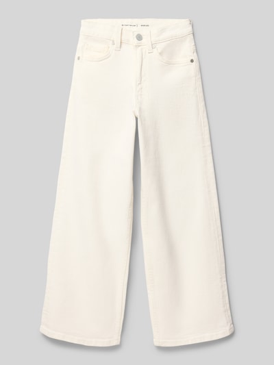 Tom Tailor Wide Leg Jeans aus Baumwoll-Mix Weiss 1