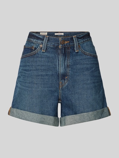 Levi's® 300 Mom Fit Jeansshorts mit Eingrifftaschen Dunkelblau 1