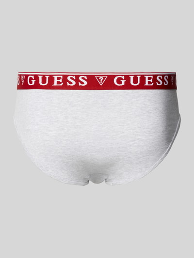 Guess Slip mit elastischem Logo-Bund Modell 'BRIAN' Orange 3