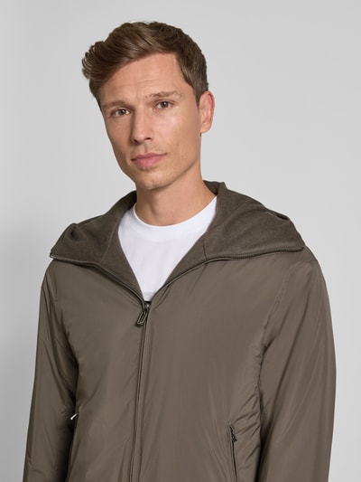 Emporio Armani Jacke mit Zweiwege-Reißverschluss Schlamm 3
