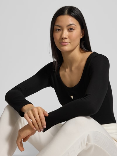 GUESS Activewear Body mit Label-Detail Modell 'COLETTE' Black 3