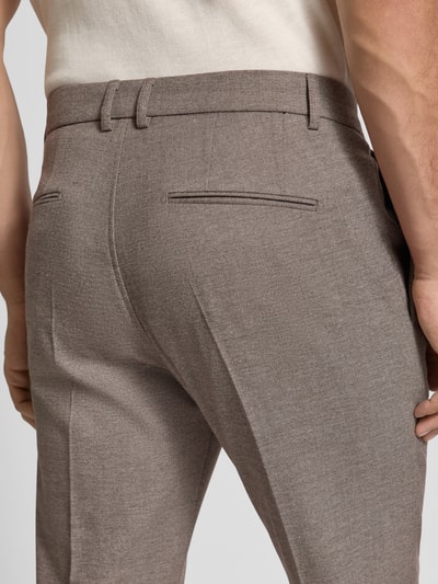 Cinque Regular Fit Stoffhose mit Bügelfalten Modell 'CiSalto' Beige 3