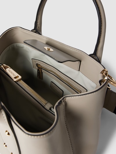 VALENTINO BAGS Handtasche in Leder-Optik Modell 'CHAMONIX' Hellgrau 4