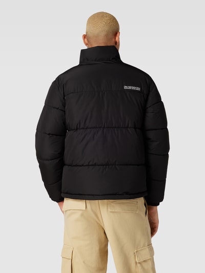 Only & Sons Steppjacke in Two-Tone-Machart Modell 'MELVIN' Black 5