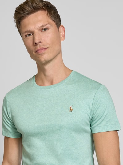 Polo Ralph Lauren T-Shirt mit Label-Stitching Mint 3