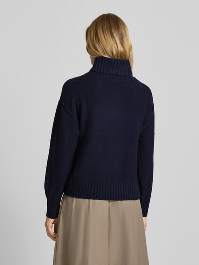 s.Oliver RED LABEL Regular Fit Rollkragenpullover aus Baumwoll-Mix Marine 5