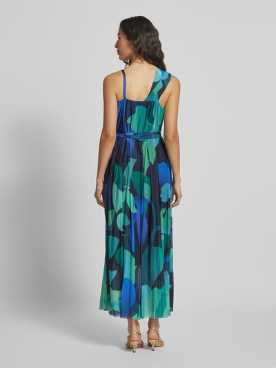 GUIDO MARIA KRETSCHMER WOMAN Abendkleid mit Bindegürtel Modell 'Majella' Dunkelblau 5
