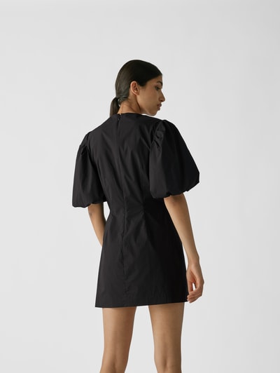 Frame Minikleid mit Puffärmeln Schwarz 5