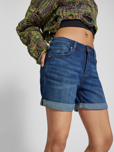 QS Jeansshorts mit Eingrifftaschen Dunkelblau 3