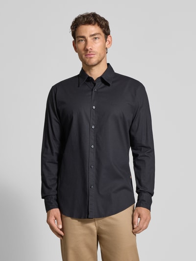 BOSS Orange Regular Fit Freizeithemd aus Baumwoll-Mix Modell 'RELEGANT' Black 4