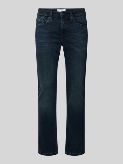 Tom Tailor Regular slim jeans in 5-pocketmodel, model 'Josh' Donkerblauw - 2