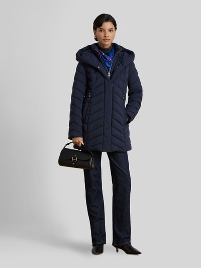 Lauren Ralph Lauren Gewatteerde mantel met capuchon Donkerblauw - 1