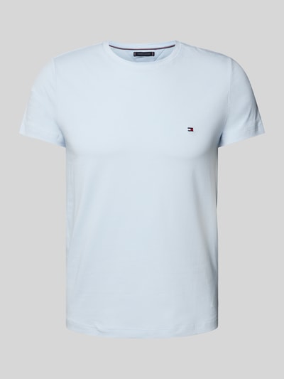 Tommy Hilfiger Slim fit T-shirt met ronde hals Bleu - 2