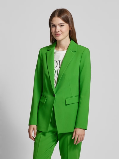 comma Blazer met klepzakken Groen - 4